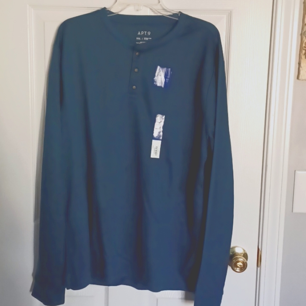 Mens Apt 9 LS Henley